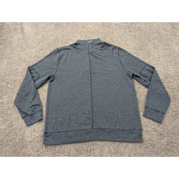 Greg Norman Pullover Mens Large Sweater 1/4 Zip Long Sleeve Stretch Outdoor Blue - Picture 7 of 9